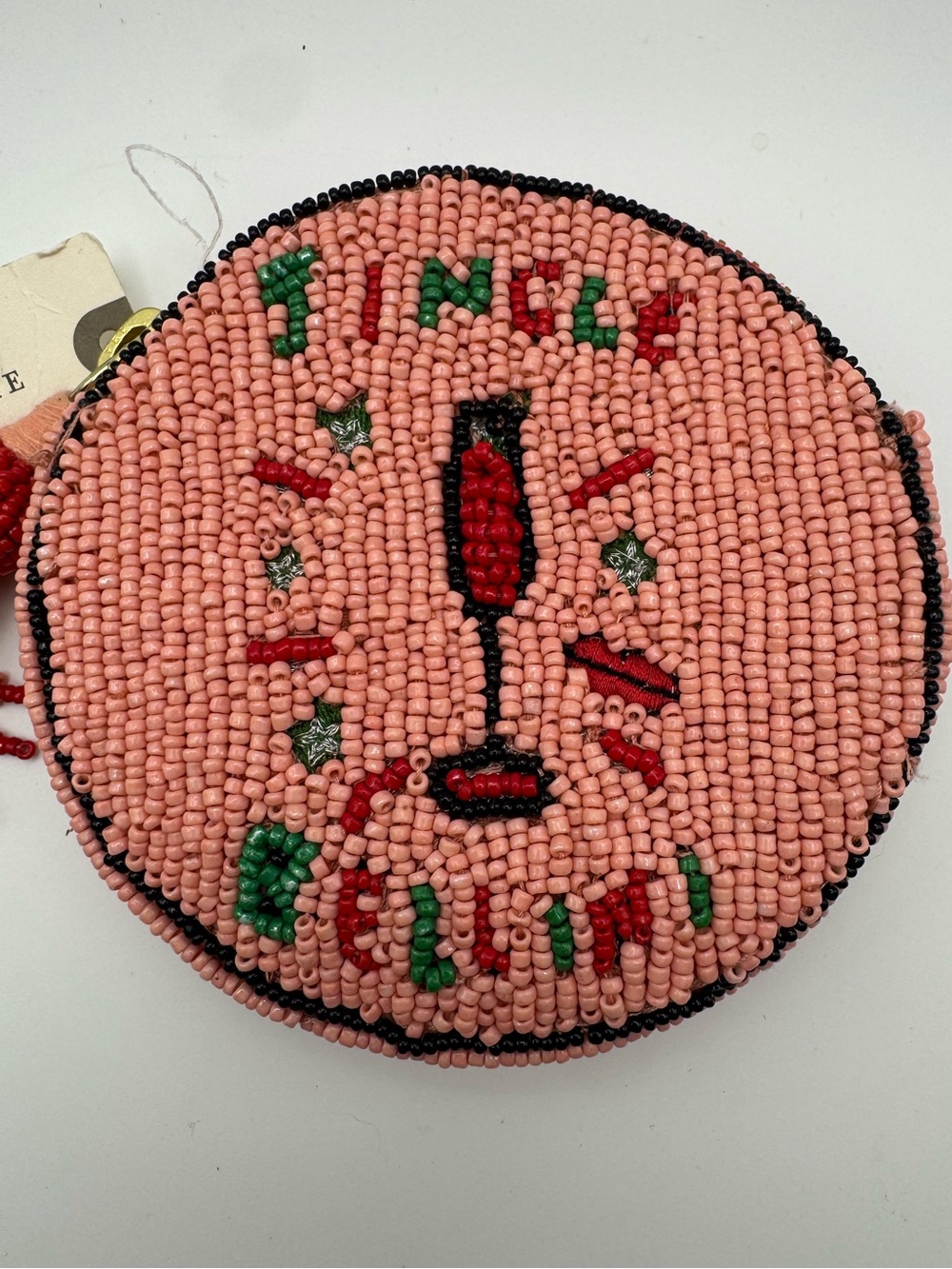 Anthropologie Nephthys Jingle Bellini Beaded Coin Purse NWT